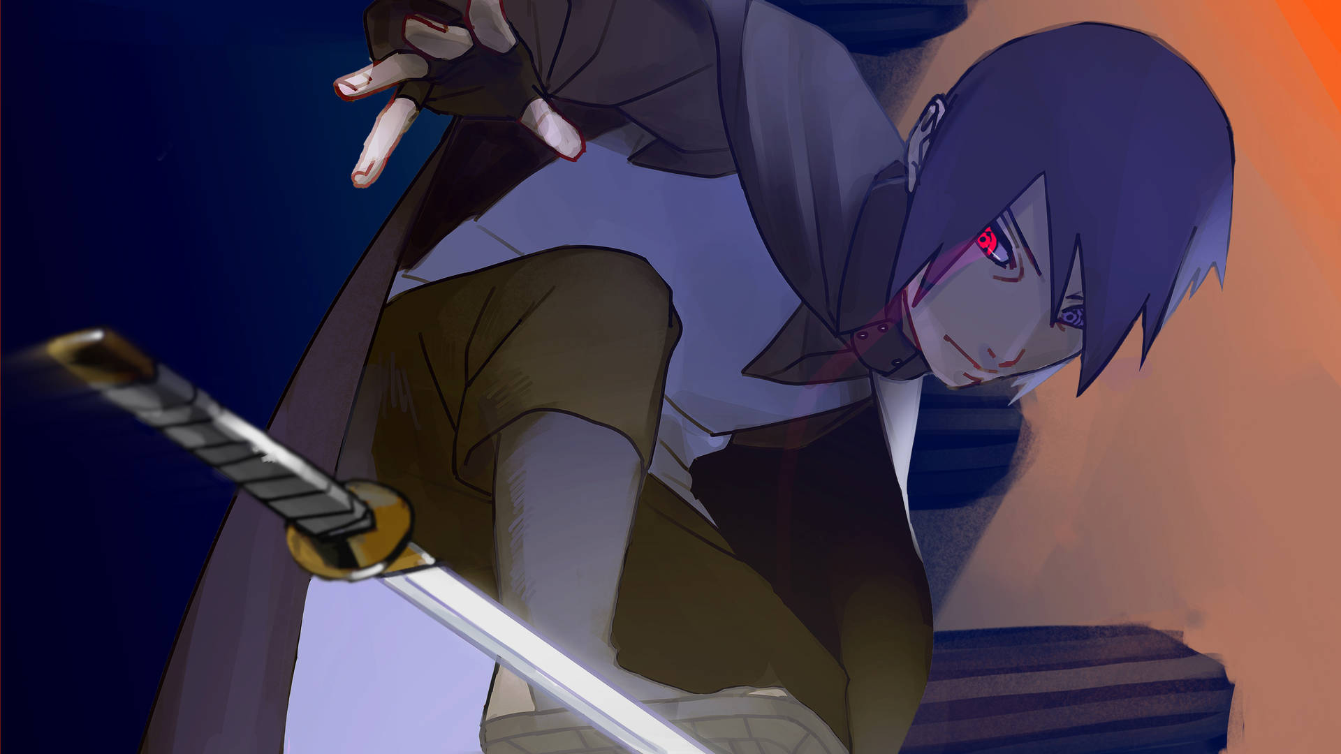 4k Sasuke Papel de Parede
