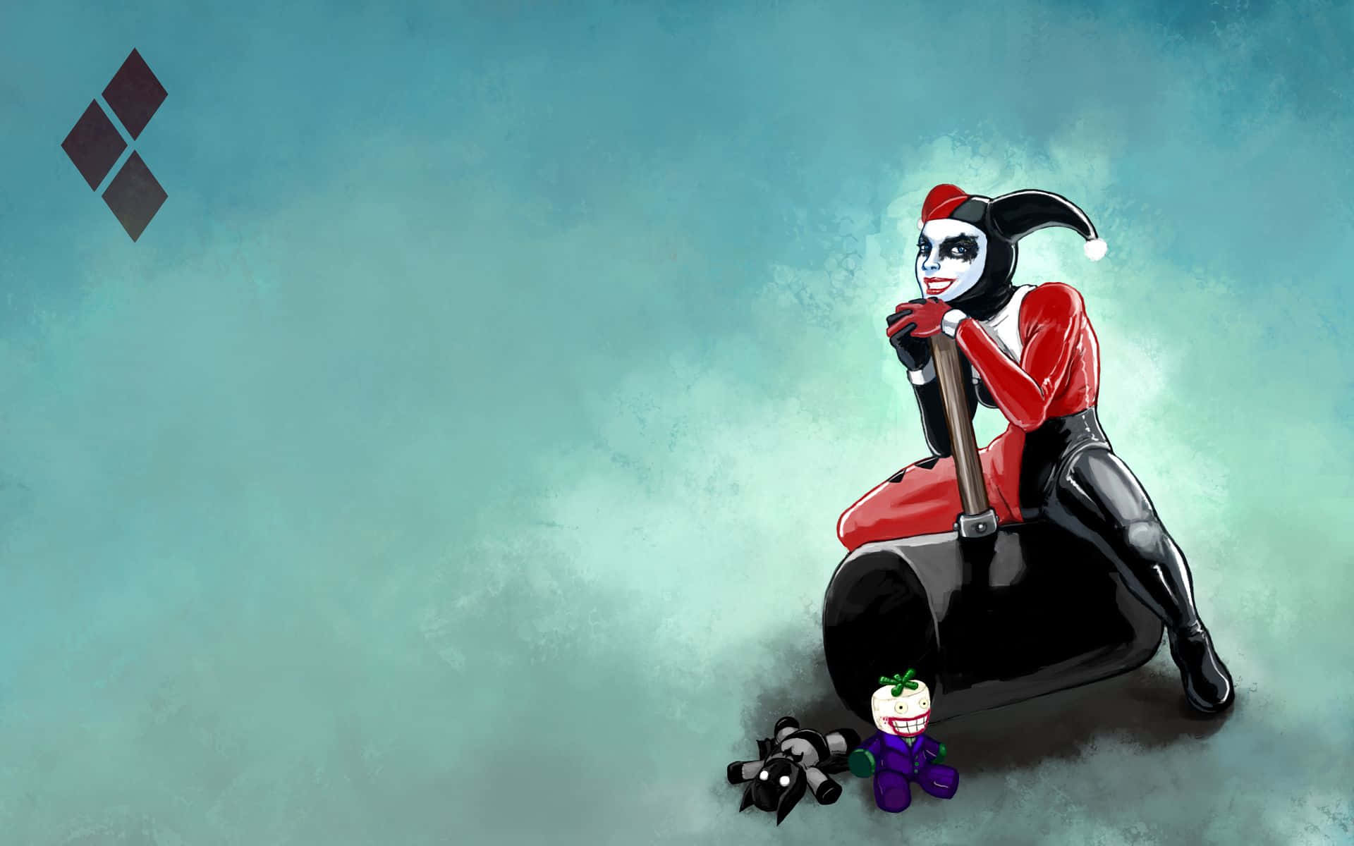 Alkuperäinen Harley Quinn Taustakuva