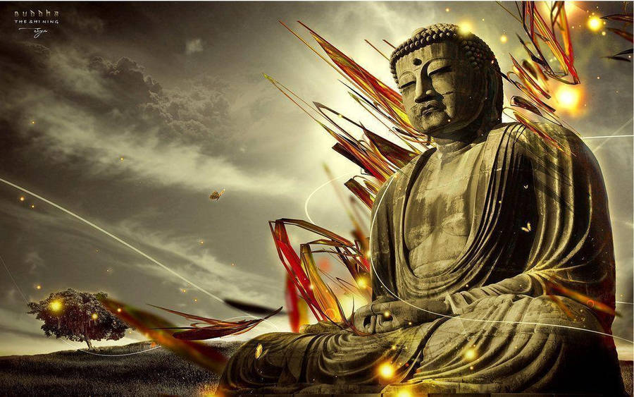 Buddha 3d Taustakuva