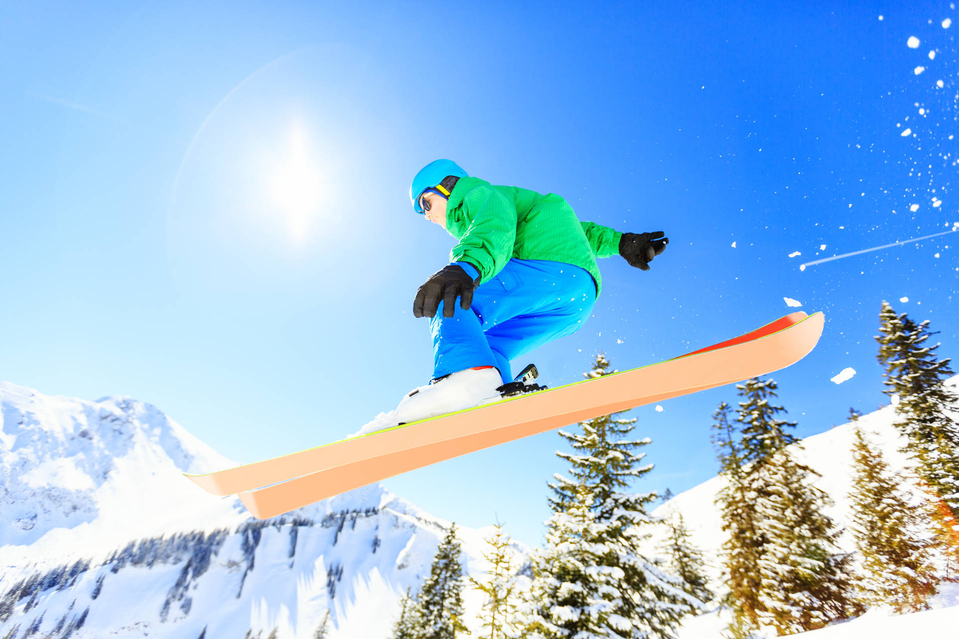 Skifahren Wallpaper