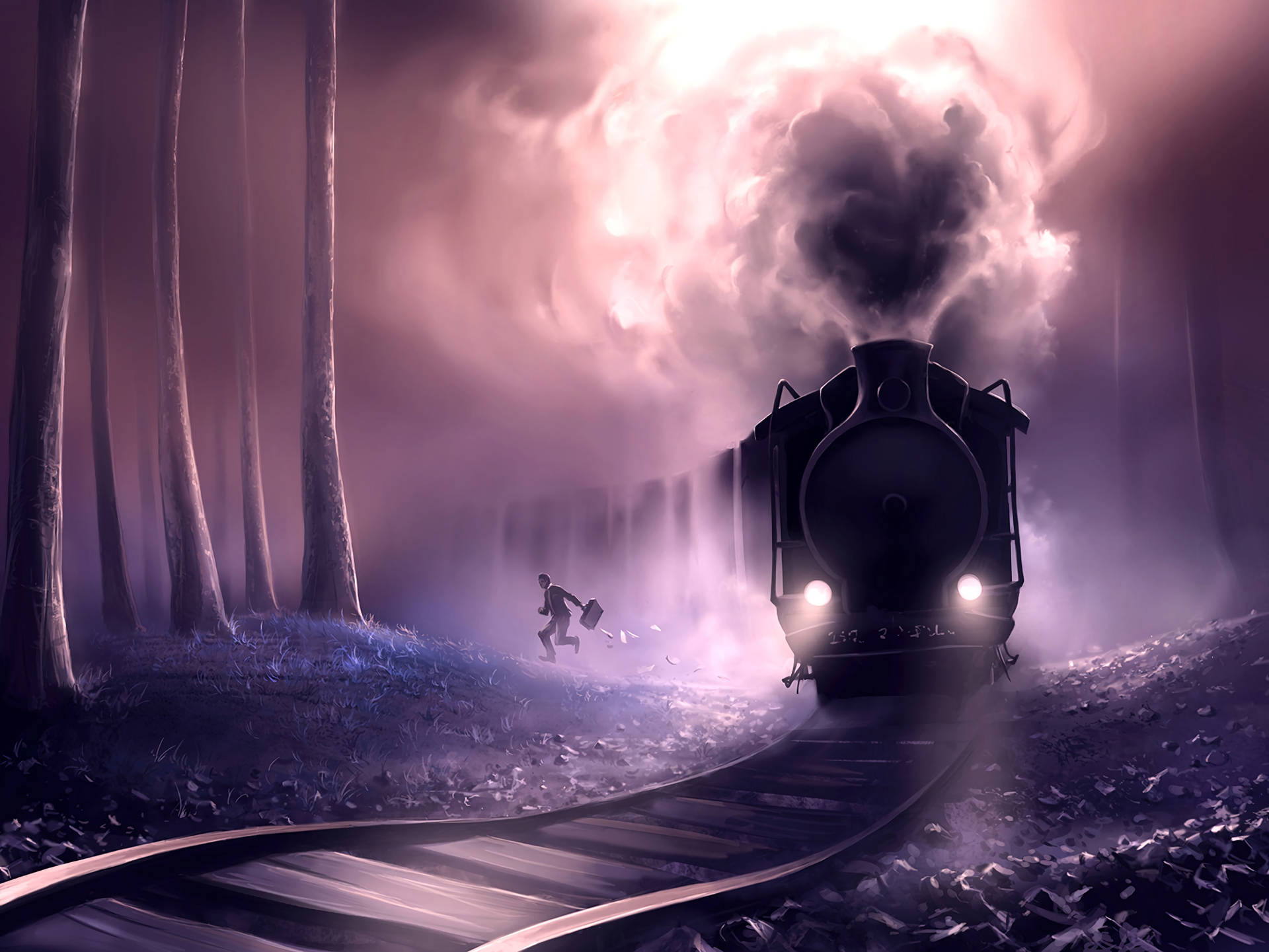 Treno Sfondo
