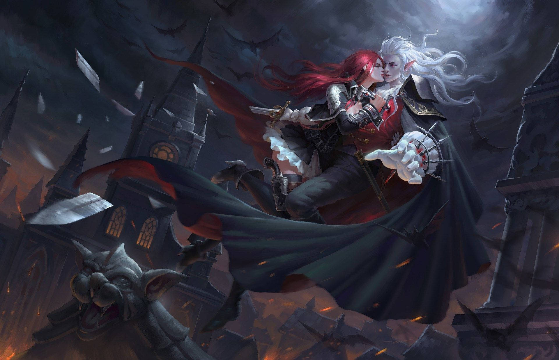 Vampiro Papel de Parede