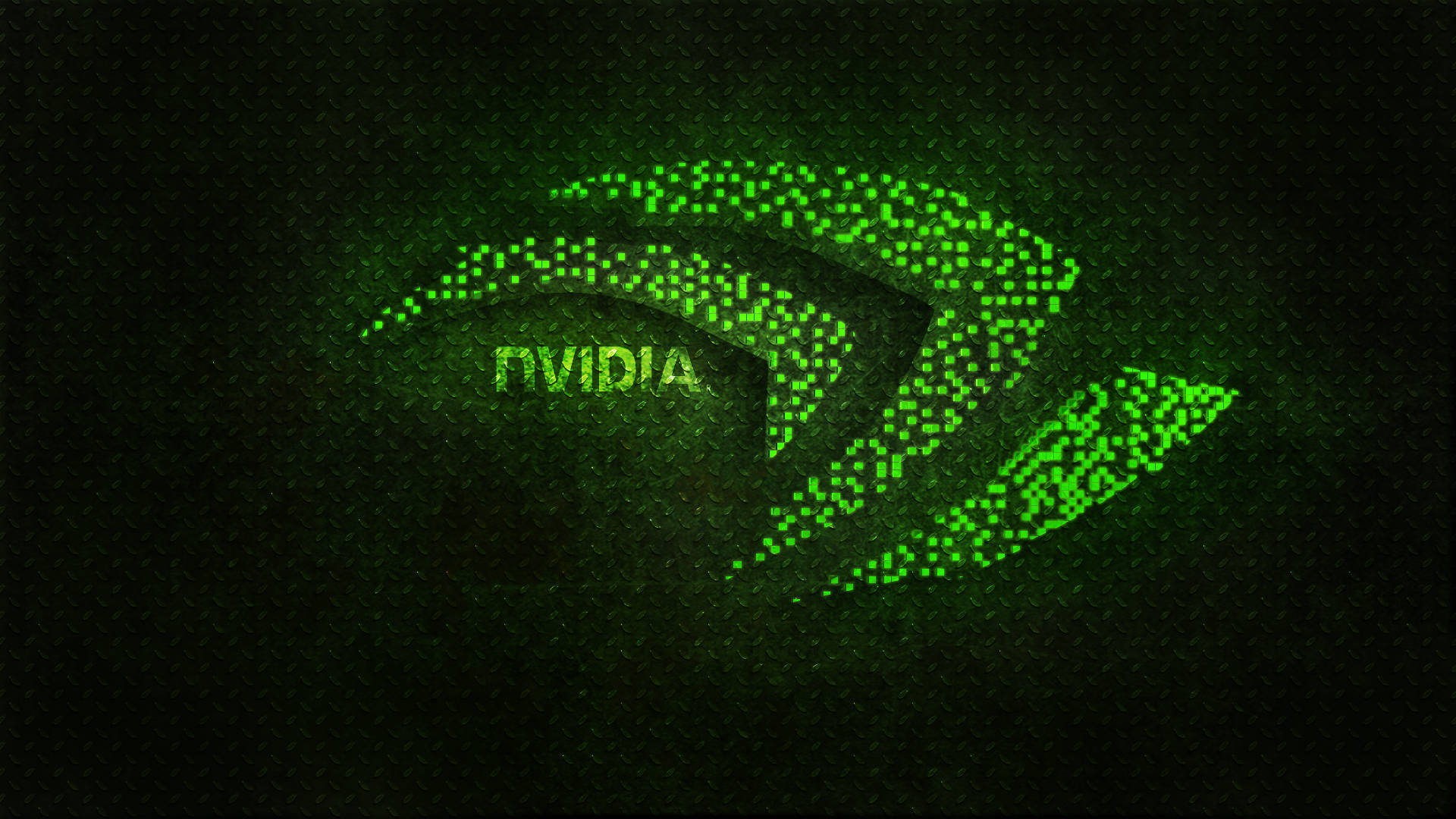 Logo Luci Nvidia Sfondo