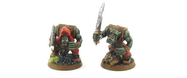 Mordheim Orcs - Boyz with Swords Mordheim Orcs - Boyz with Swords