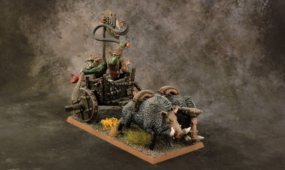 WFB Orcs - Orc Chariot 2