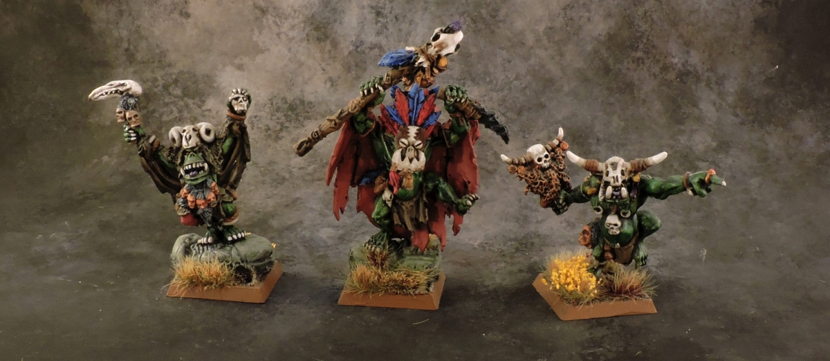 WFB Orcs - Savage Orc Shamans