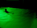 The hotel pool added water-changing colorful lights, which my grandson loved!