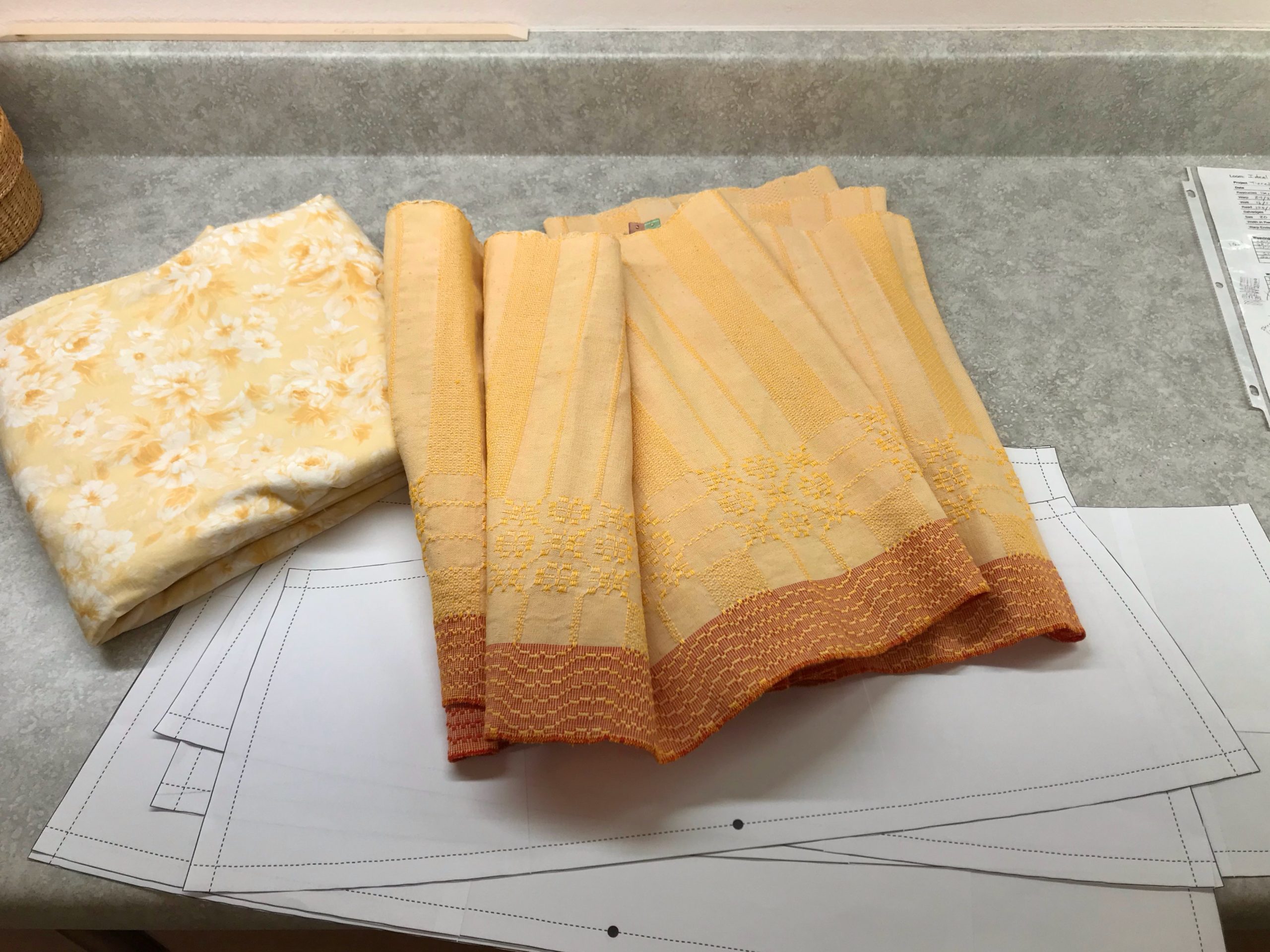 Handwoven skirt in the making!