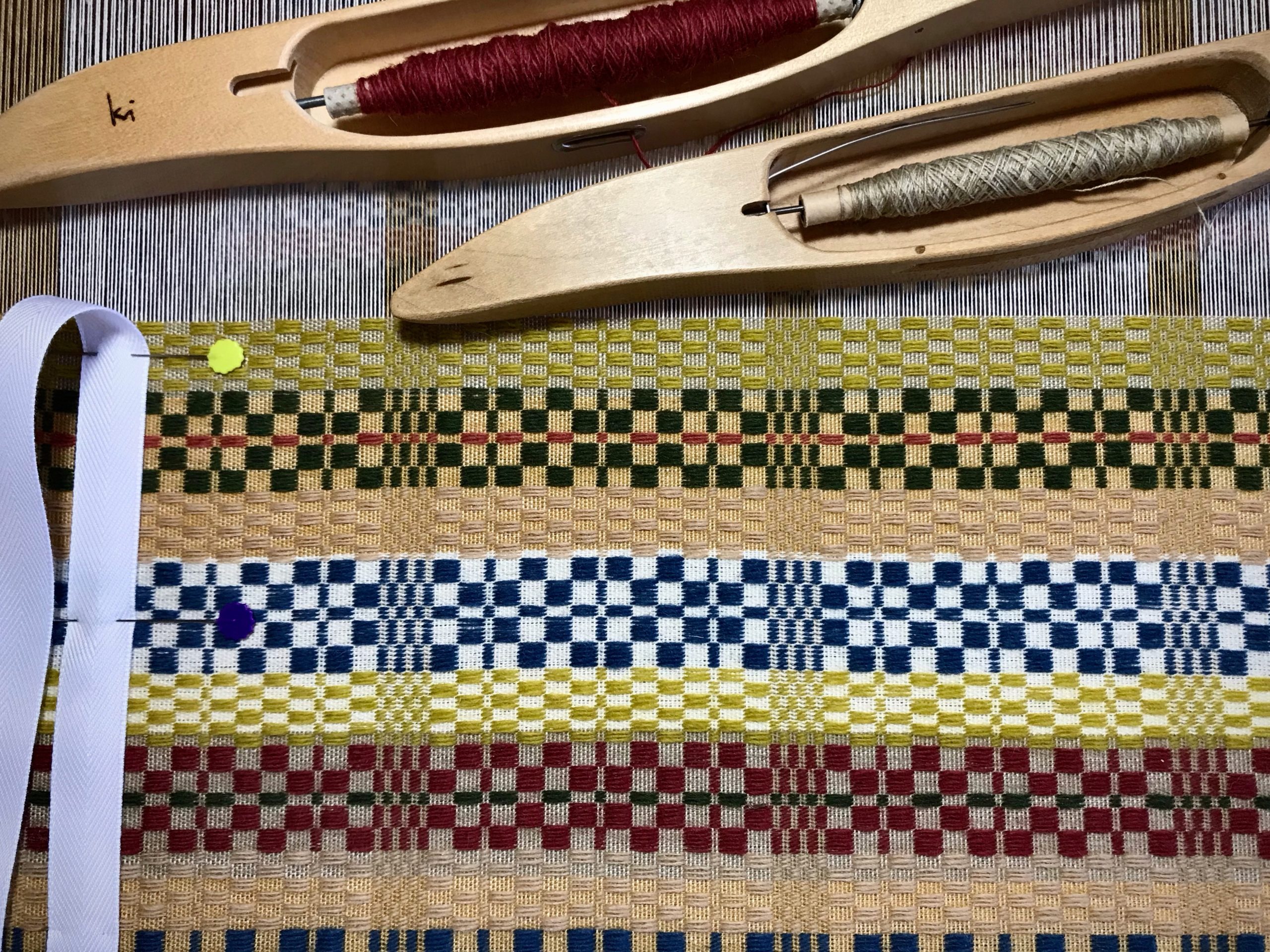 Dependable way to measure on the loom!
