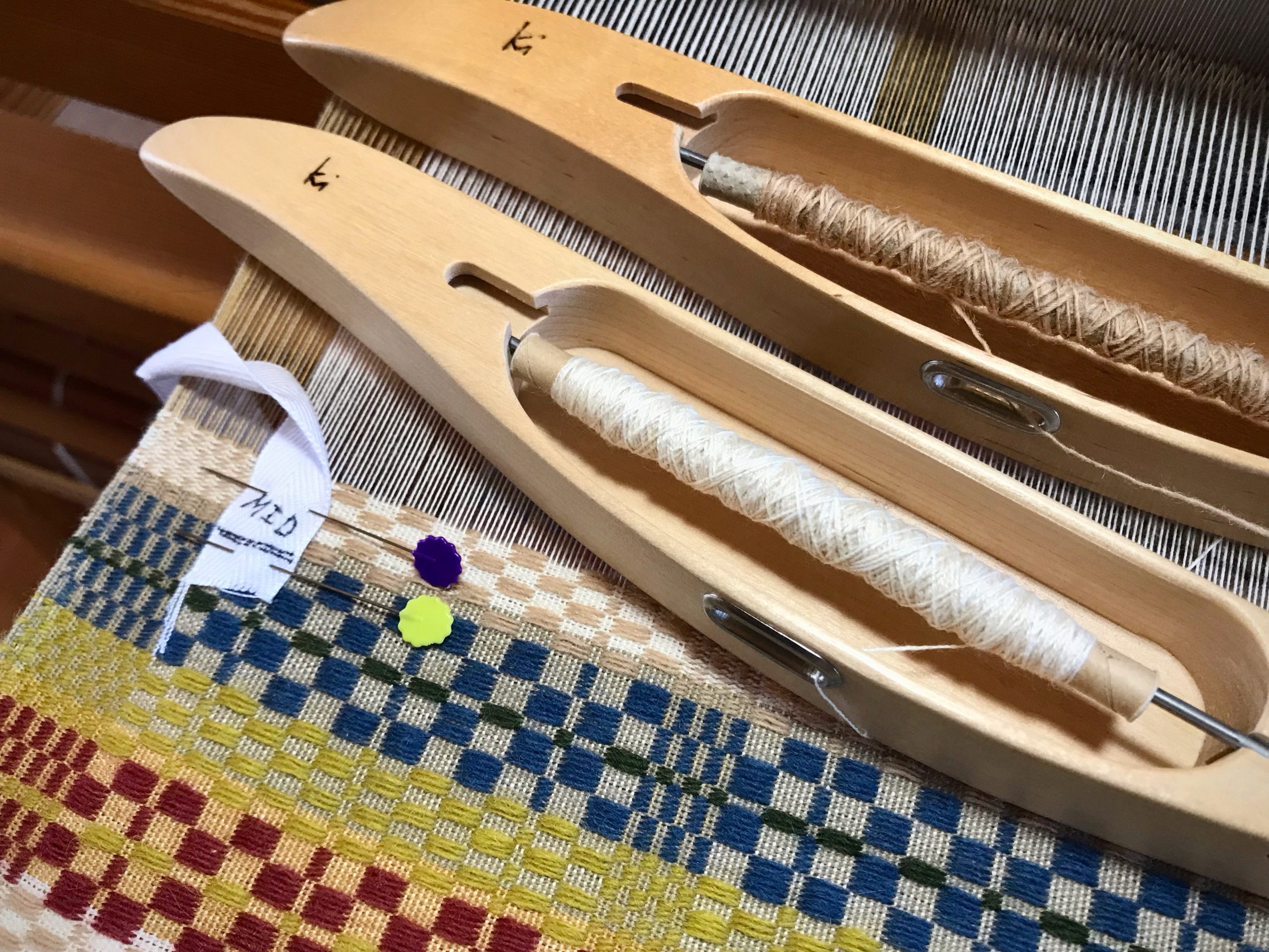 How to make and use a Measurement Tape for weaving accurate lengths.