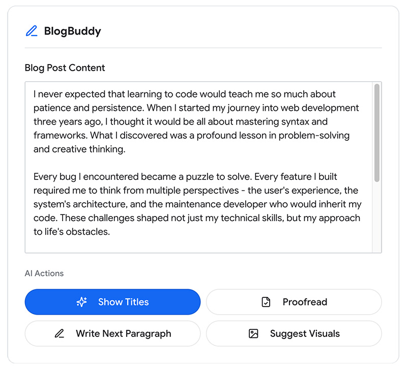 Редактор BlogBuddy публикует личное эссе.