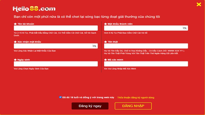 Hello88 ⭐️ Nhà Cái Hello 88 Cá Cược Thể Thao Xanh Chín 33 Đăng ký hello88.com