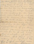 Undated letter from Horace to Annie