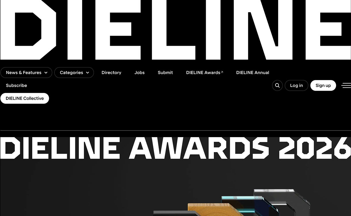 The Dieline, built on WordPress.com