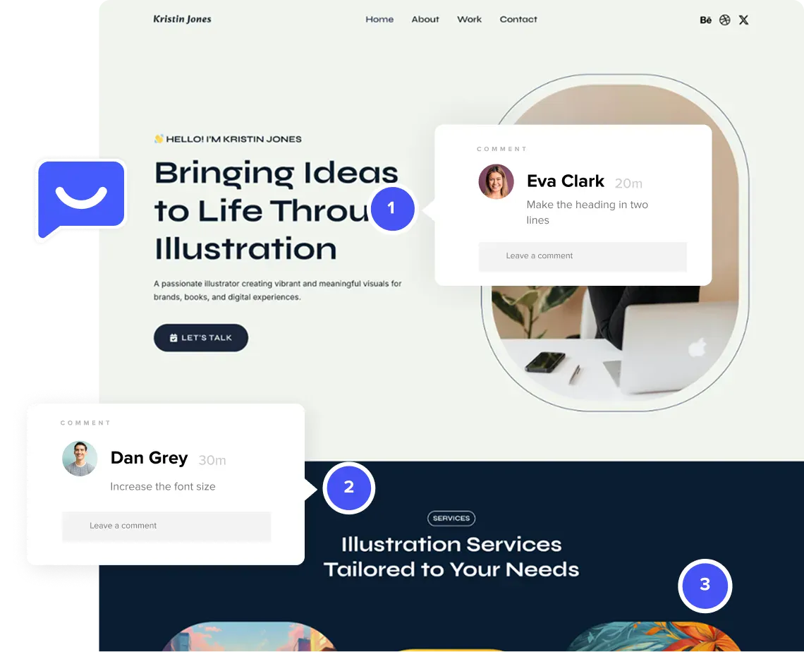 Home Website Feedback