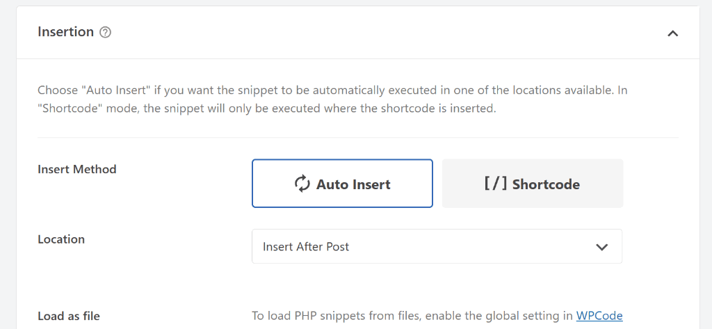 View insertion method for related posts