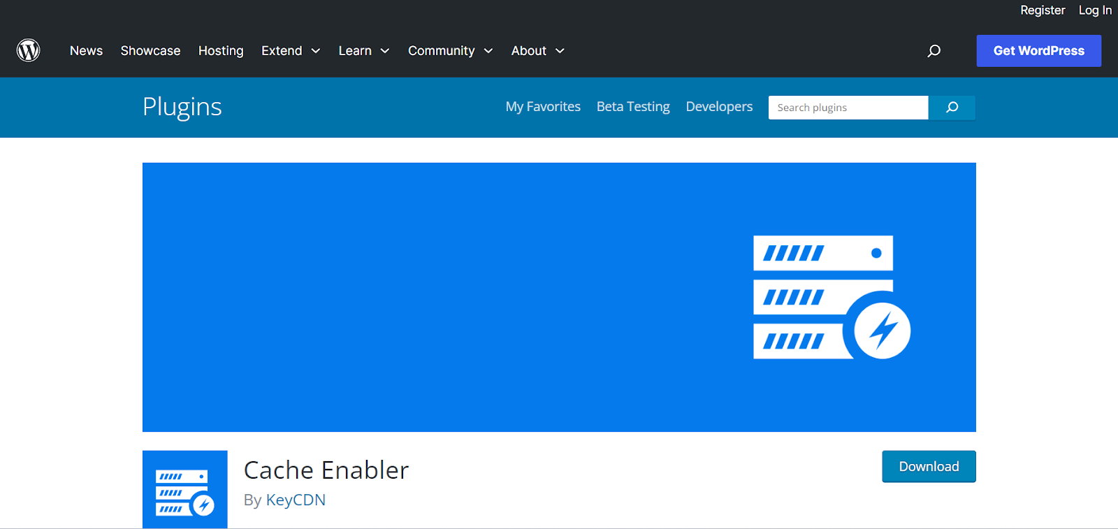 Cache Enabler Plugin Image