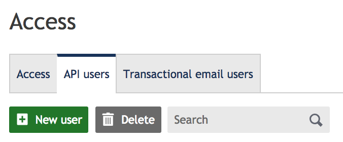 WS Form PRO - Dotmailer - Click on New User