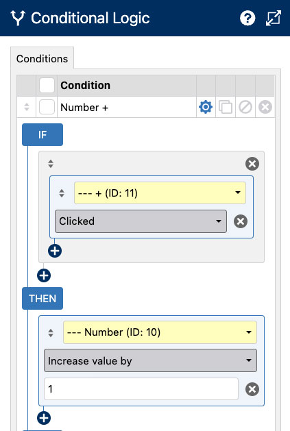WS Form - Increase and Decrease Number Fields with Conditional Logic Tutorial - Conditional Logic