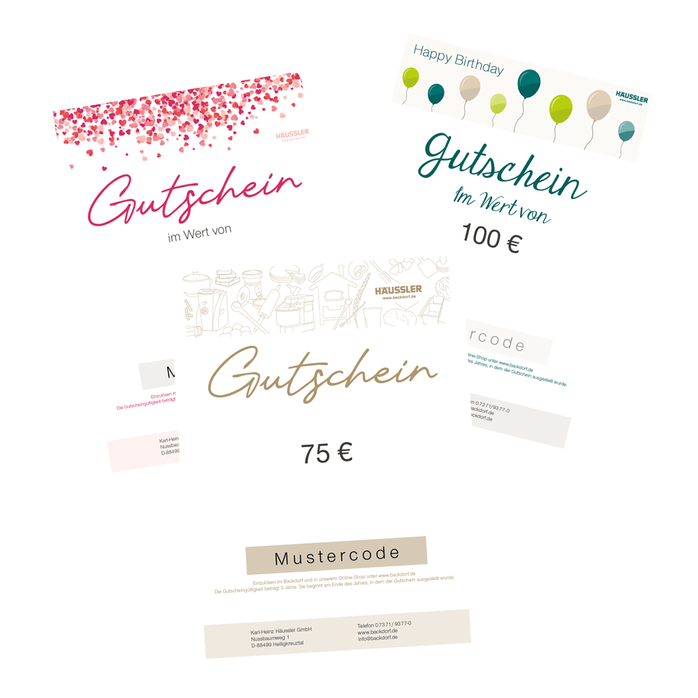 Wert-Gutschein Wert-Gutschein