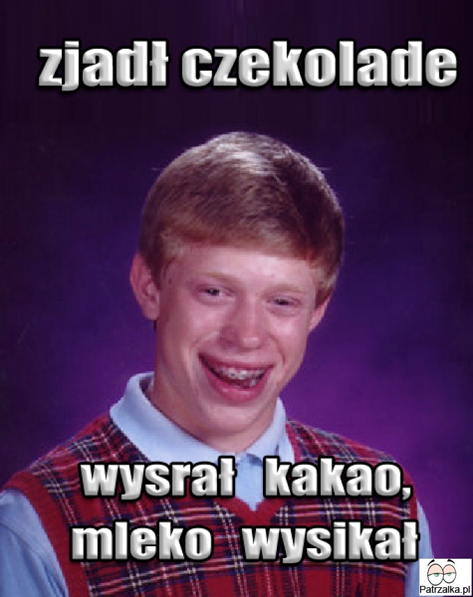 Brian pechowiec - rozdrabniacz czekolady Brian pechowiec - rozdrabniacz czekolady