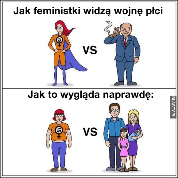 Jak feministki widzą wojnę płci Jak feministki widzą wojnę płci