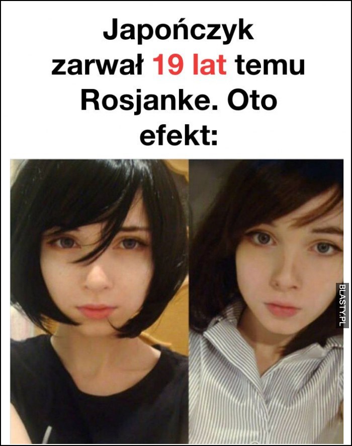 Japończyk zarwał 19 lat temu rosjankę Japończyk zarwał 19 lat temu rosjankę