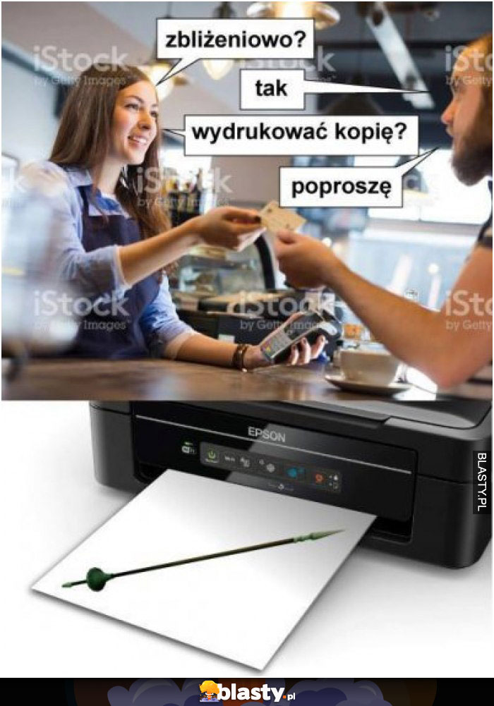 Zbliżeniowo ? tak poproszę - wydrukować kopię Zbliżeniowo ? tak poproszę - wydrukować kopię