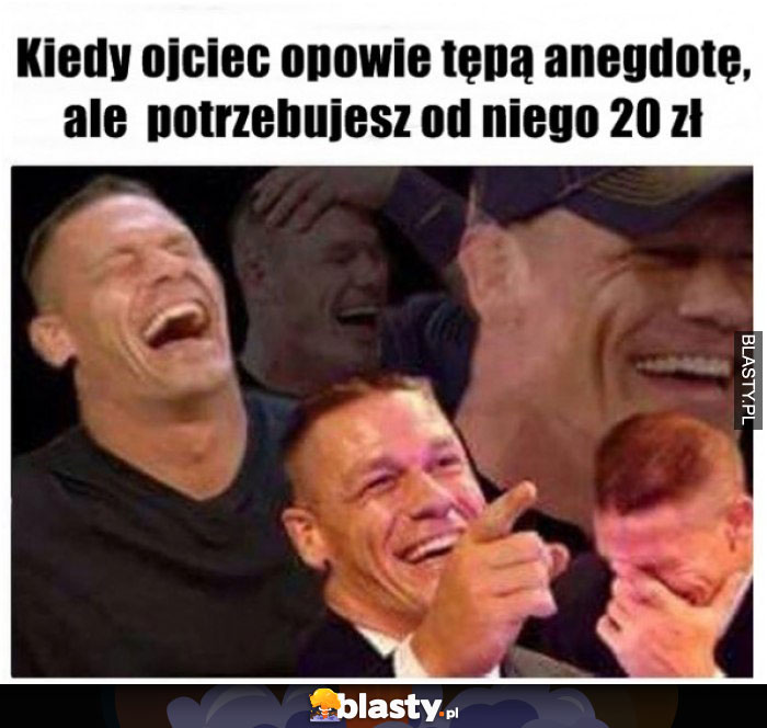 Kiedy ojciec powie tanią anegdotę Kiedy ojciec powie tanią anegdotę