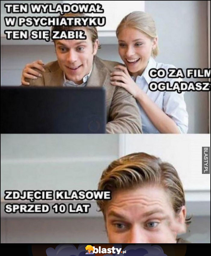 Ten wylądował w psychiatryku, ten się zabił. Co za film oglądasz? Zdjęcie klasowe sprzed 10 lat Ten wylądował w psychiatryku, ten się zabił. Co za film oglądasz? Zdjęcie klasowe sprzed 10 lat