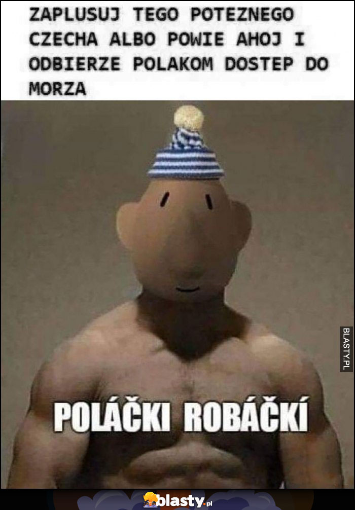 Zaplusuj tego potężnego Czecha albo powie ahoj i odbierze Polakom dostęp do morza bajka sąsiedzi Zaplusuj tego potężnego Czecha albo powie ahoj i odbierze Polakom dostęp do morza bajka sąsiedzi