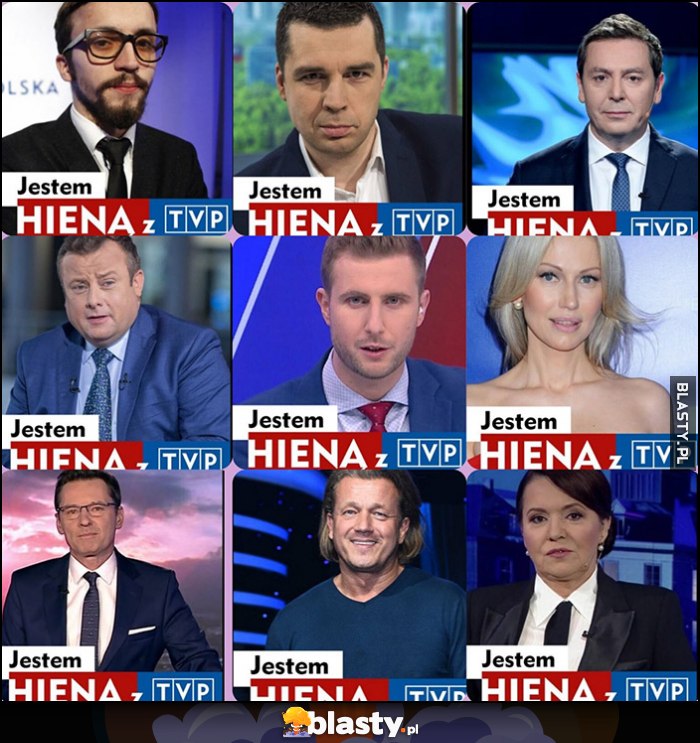 Jestem hieną z TVP TVPiS prezenterzy i gwiazdy Jestem hieną z TVP TVPiS prezenterzy i gwiazdy
