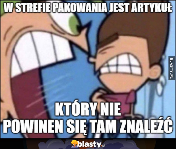 W strefie pakowania jest artykuł, który nie powinien się tam znaleźć Dexter kasa automatyczna W strefie pakowania jest artykuł, który nie powinien się tam znaleźć Dexter kasa automatyczna