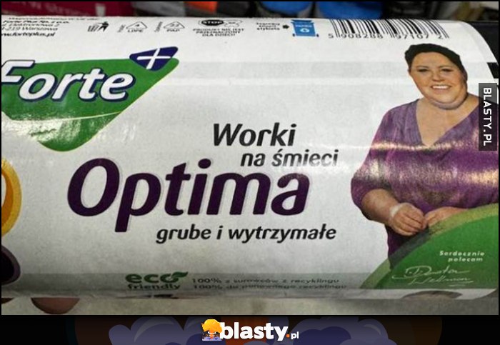 Worki na śmieci grube i wytrzymałe Dorota Wellman Worki na śmieci grube i wytrzymałe Dorota Wellman