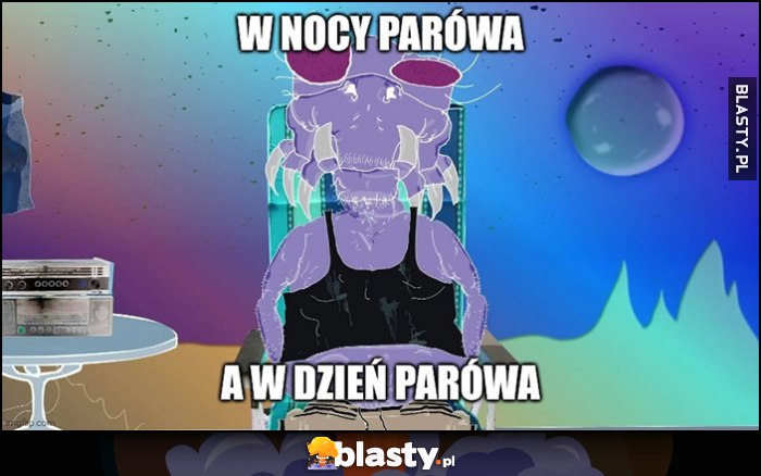 W nocy parówa a w dzień parówa evil kapitan bomba W nocy parówa a w dzień parówa evil kapitan bomba