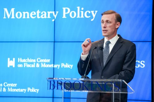 Jake Sullivan on the US international economic agenda: An update