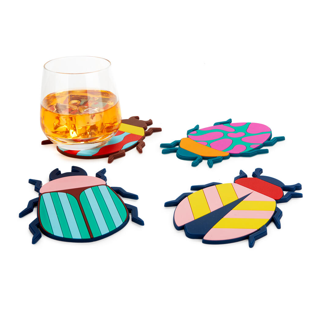 Kevers onderzetters (set van 4)
