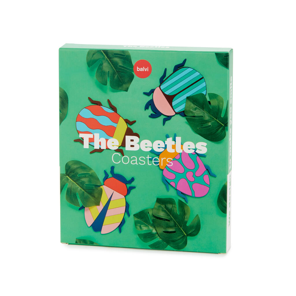 Kevers onderzetters (set van 4)