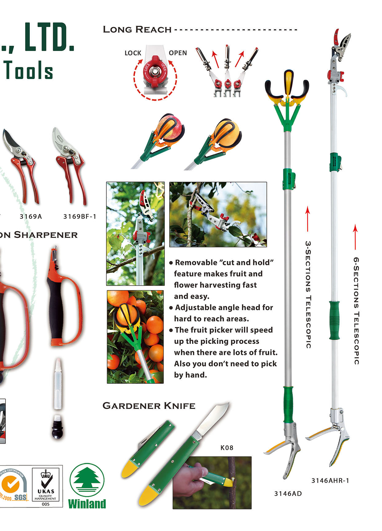 Taiwan Hand Tools WINLAND GARDEN TOOLS CO., LTD.