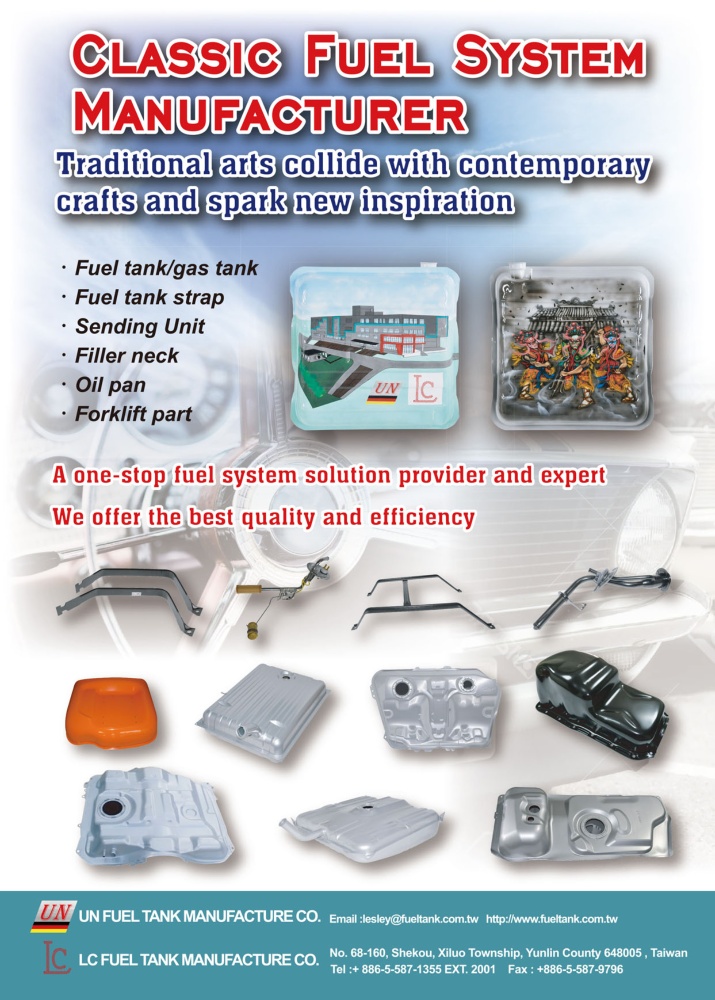 TTG-Taiwan Transportation Equipment Guide UN FUEL TANK MANUFACTURE CO.