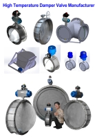 High Temperature Damper Valve Manufacturer