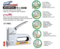 5 in 1 all steel staple gun tacker