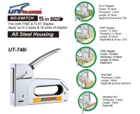 5 in 1 all steel staple gun tacker