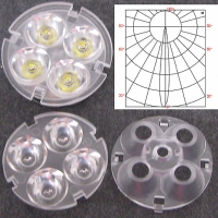 LED set of 4 in1 (Spot)