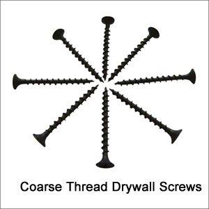 Drywall Screws, Coarse Thread