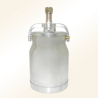 Aluminum suction paint canisters