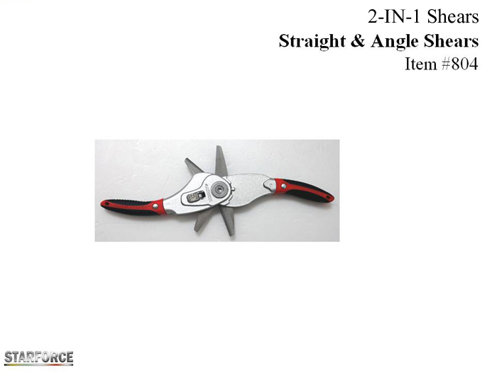 2-IN-1 Shears Straight & Angle Shears