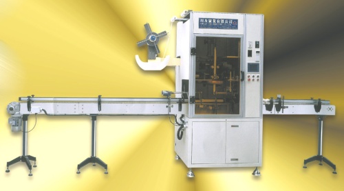 自動收縮膜套標籤機