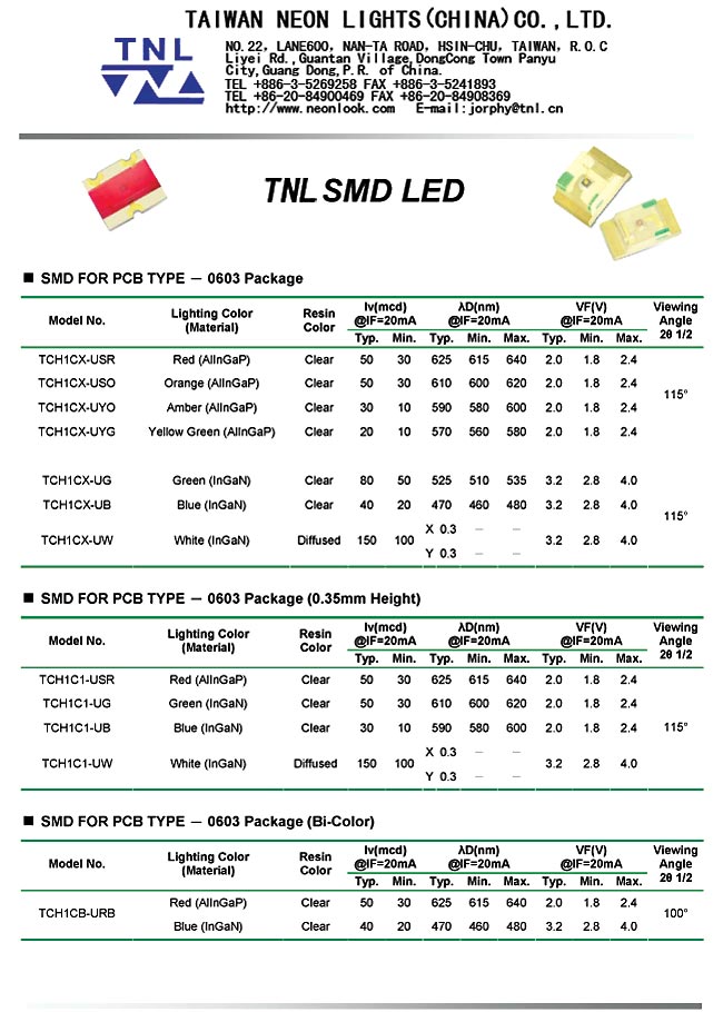 TNL SMD LED