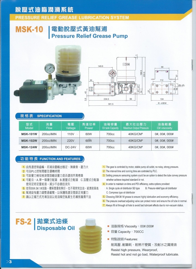 電動黃油系統